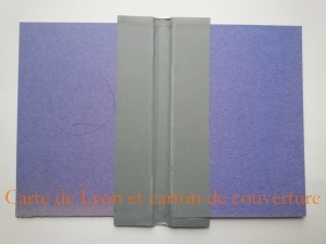 05 Carte de Lyon et carton de couverture        